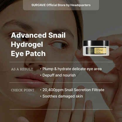[SURGAVE Official]✨ Viral Peptide X PDRN X Snail Eye Care | Say goodbye to fine lines, puffiness, and dark circles and hello to a vibrant and refreshed look!